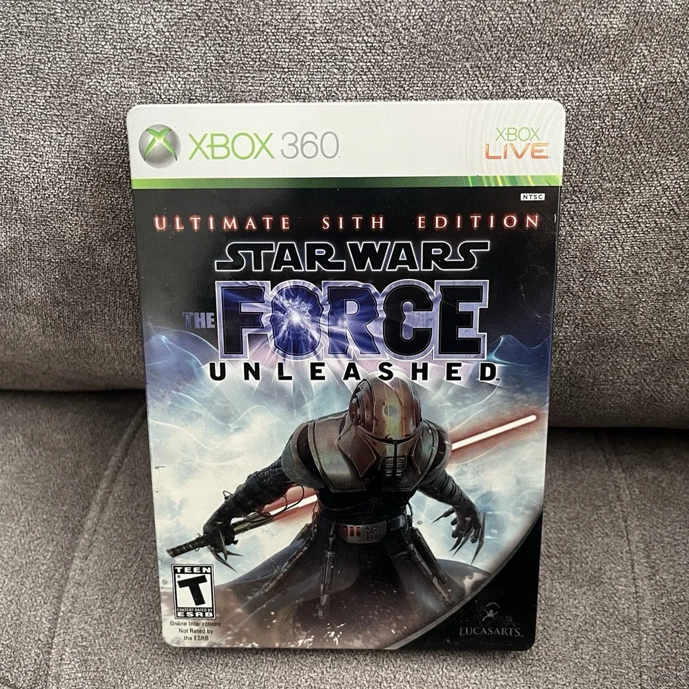 Xbox 360 Star Wars: The Force Unleashed [Ultimate Sith Edition] W Card Steelbook